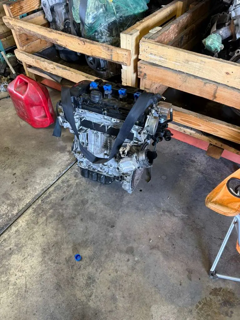 Engine assembly on the shop floor